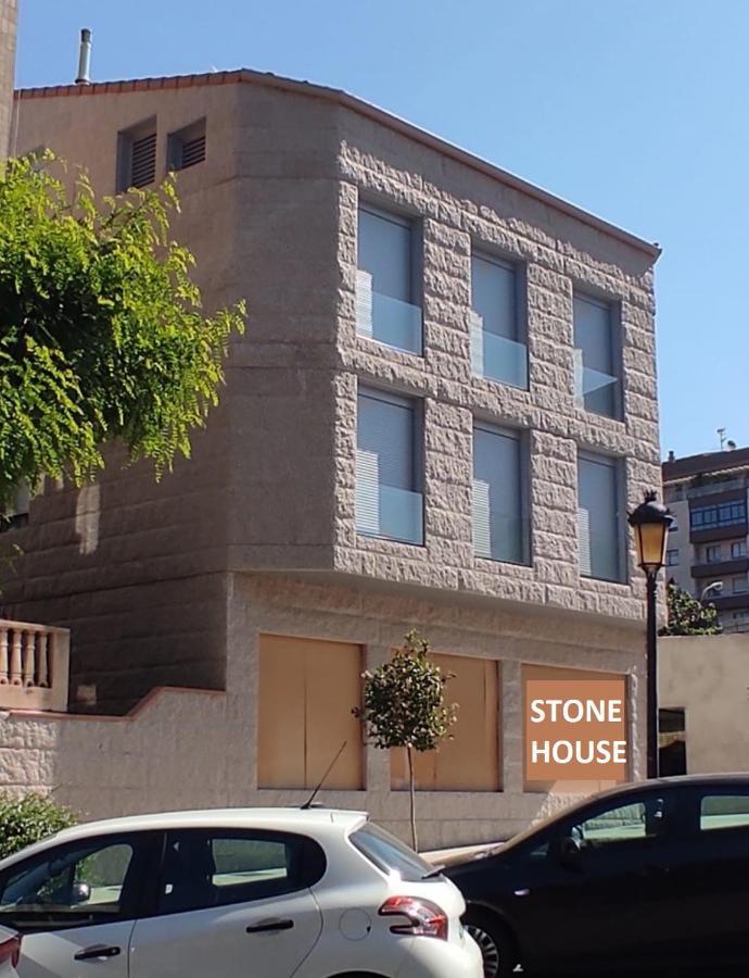 Stone House Rooms Porrino Luaran gambar